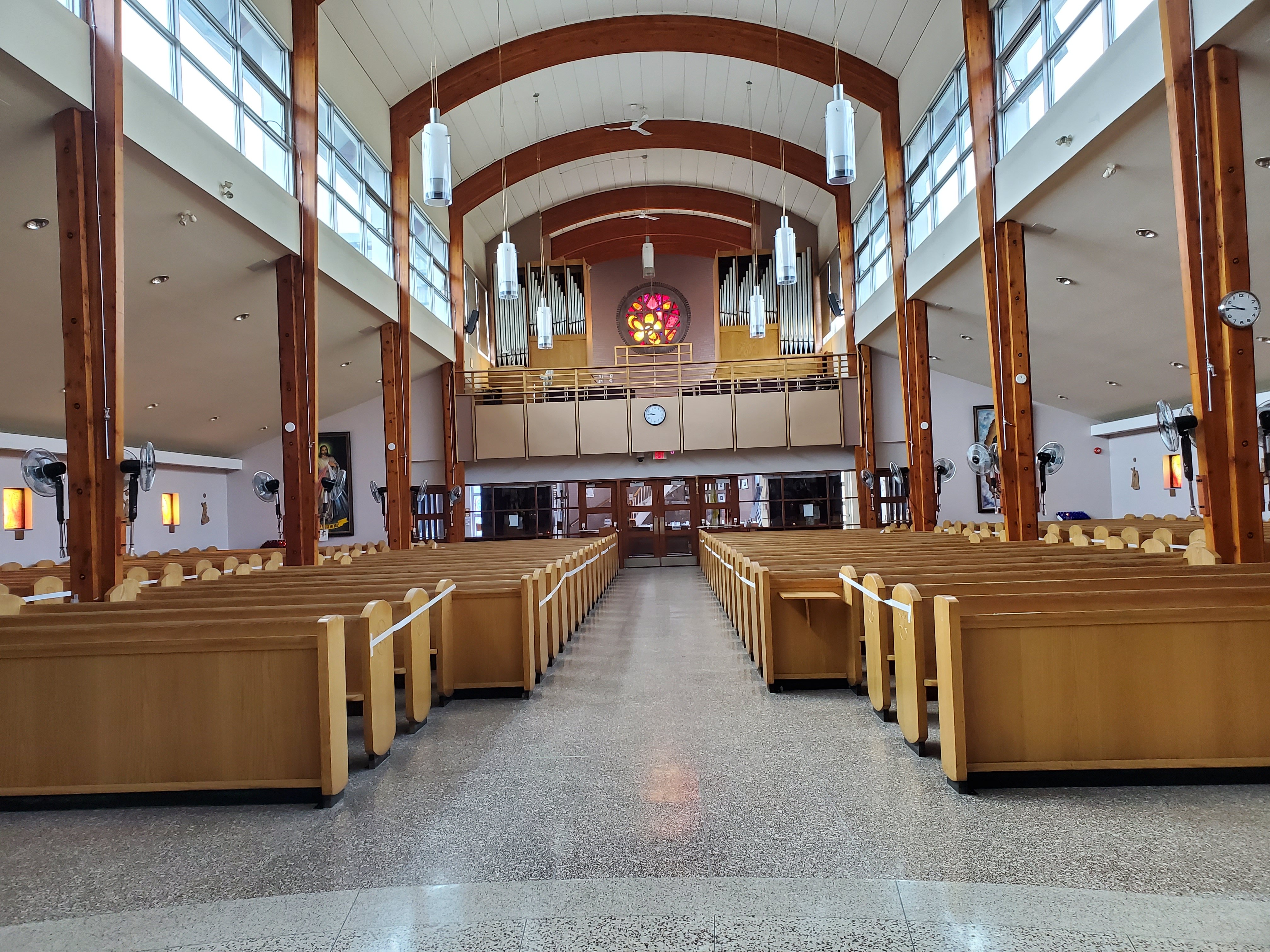 Inside-Center of the Church